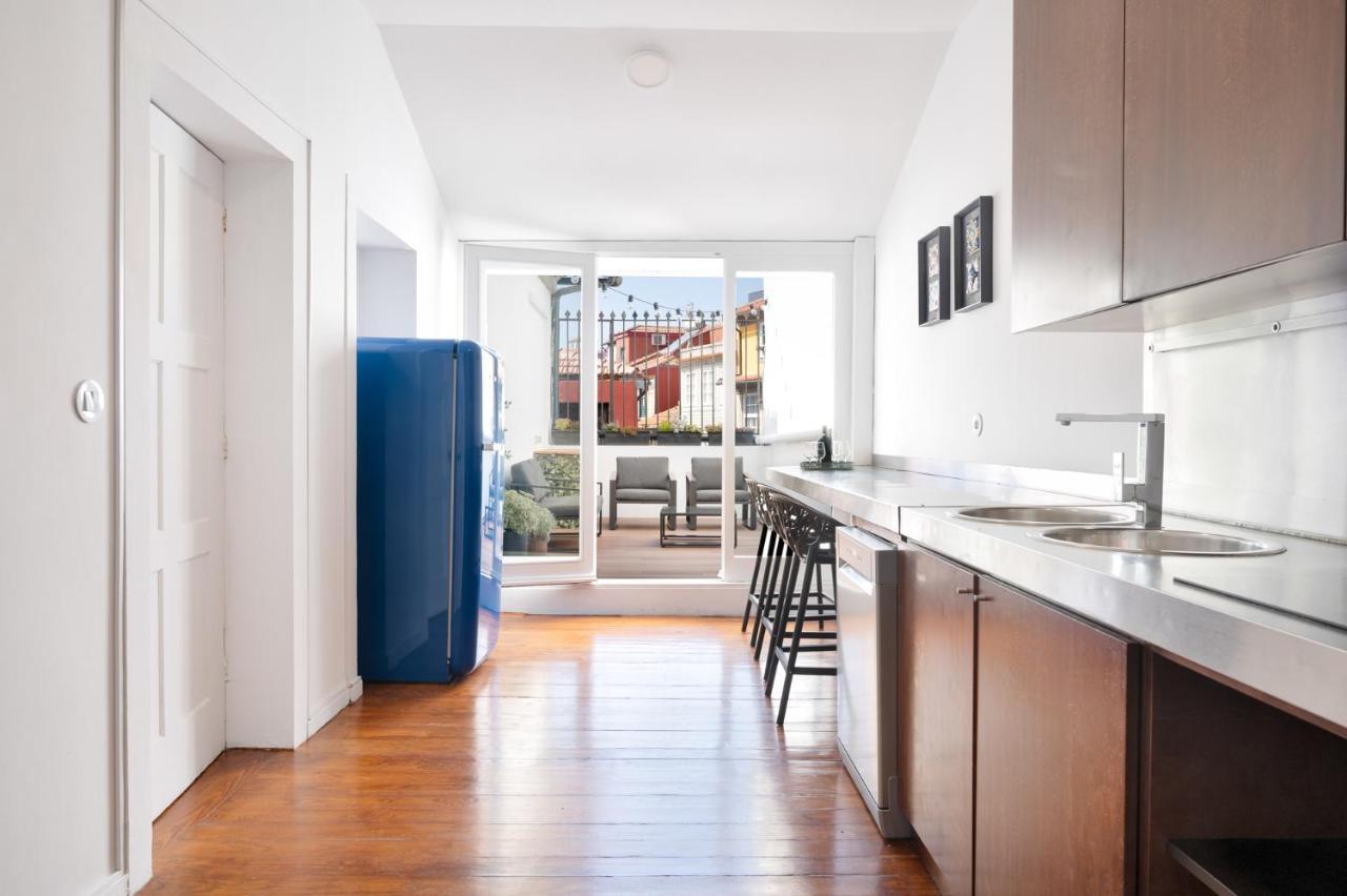 Historical Penthouse At Cardosas Block Apartment Porto Exterior photo